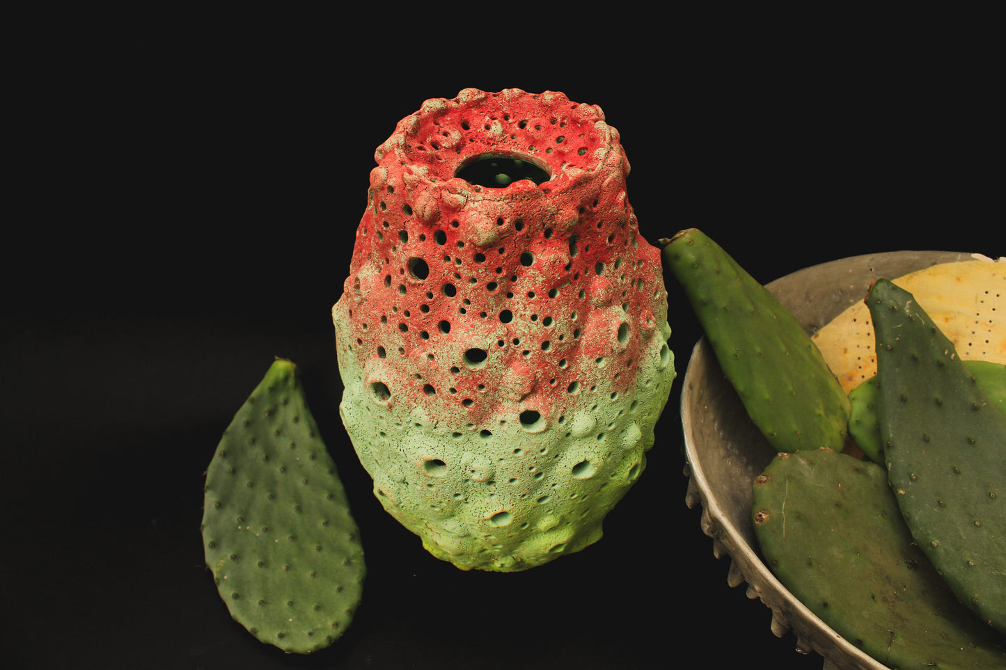 Lampada in terracotta "Ficalindia"