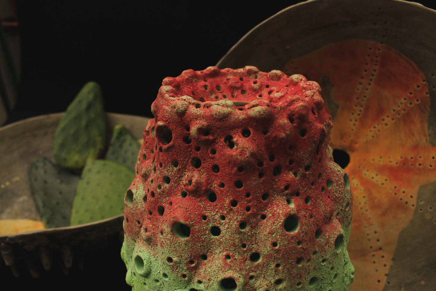 Lampada in terracotta "Ficalindia"